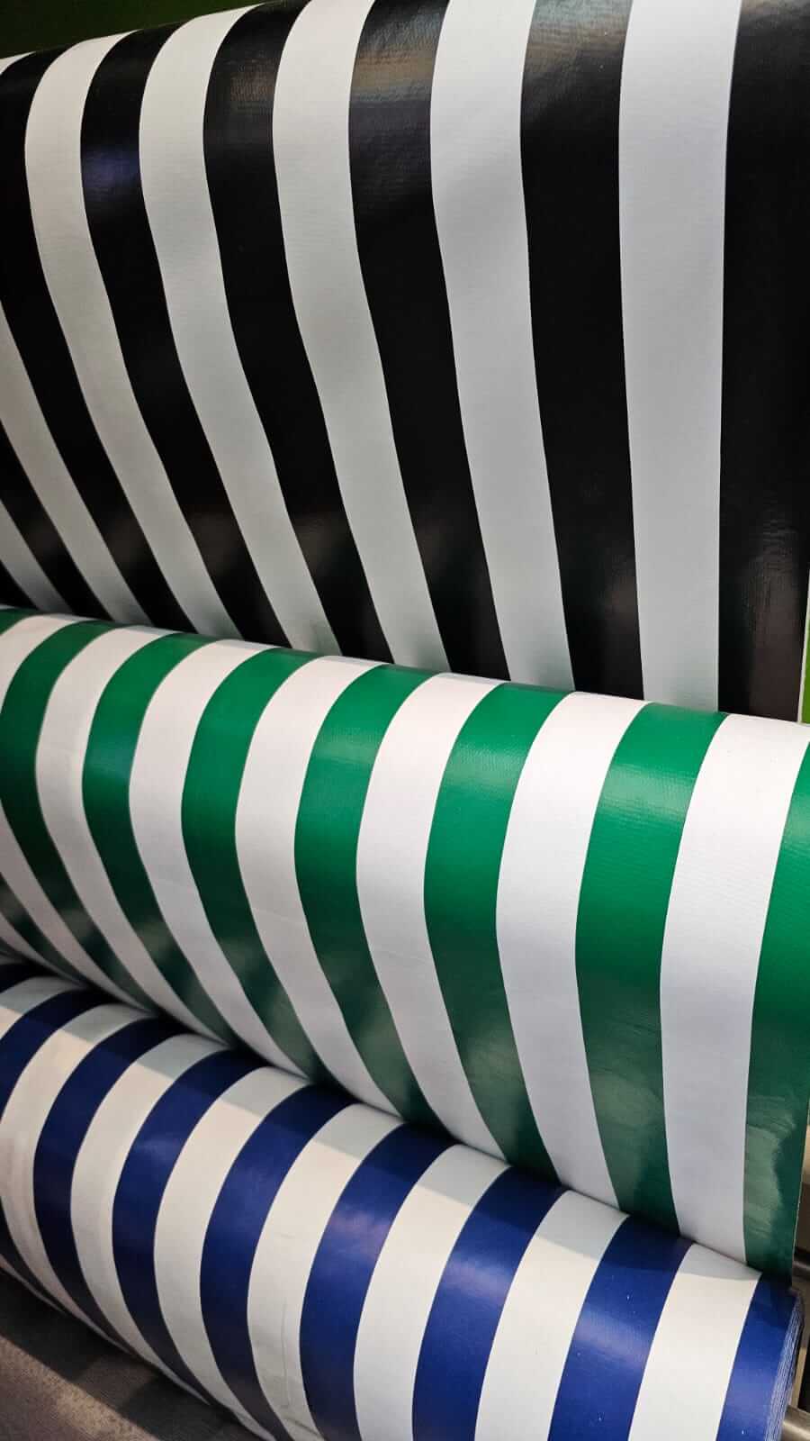 Bagum Listrado - tecido sintético listrado resistente e impermeável