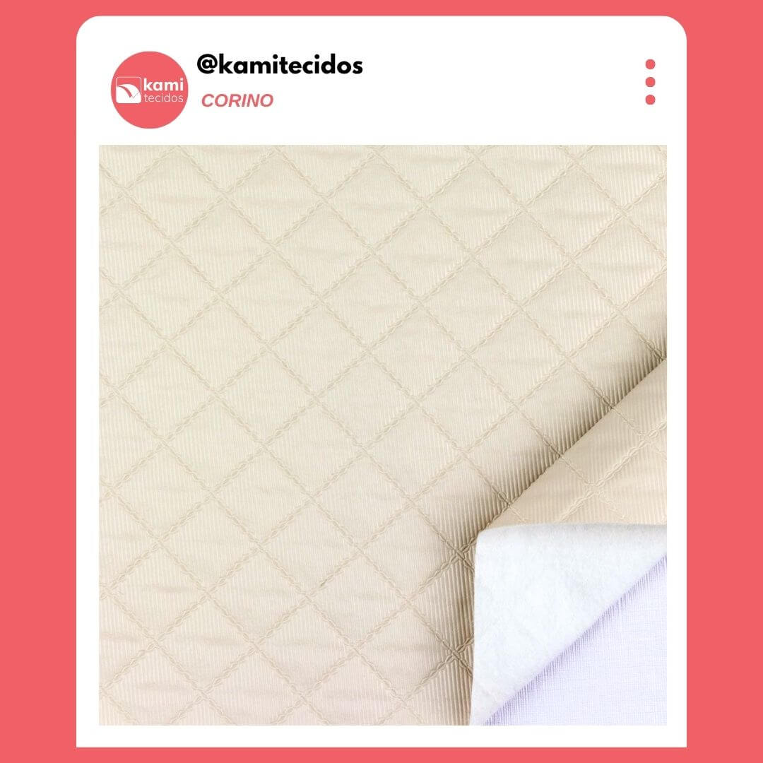 Corino - Semelhante ao couro, ótimo para estofamento e acessórios.